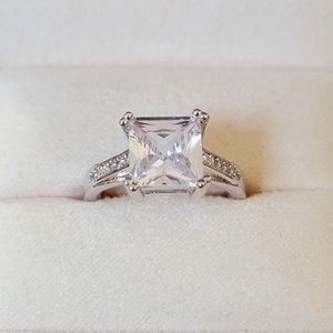 CZ Princess Ring